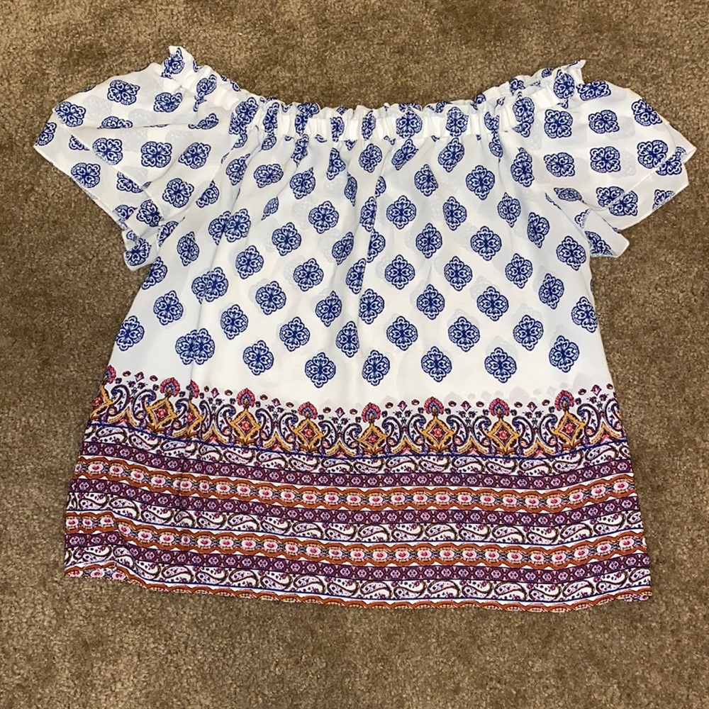 Off the shoulder top